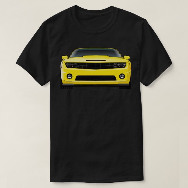 T-shirt Front jaune (Design devant)