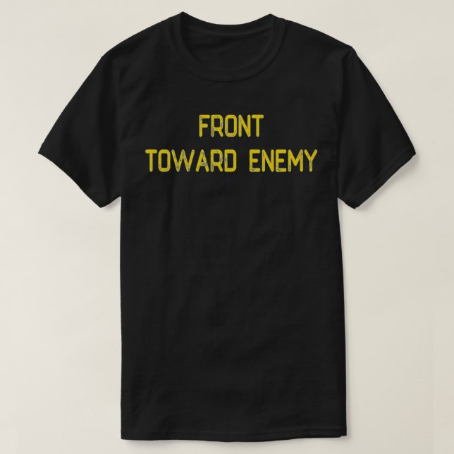 T-shirt Front militaire vers l'ennemi Claymore Mine 2021  (Design devant)