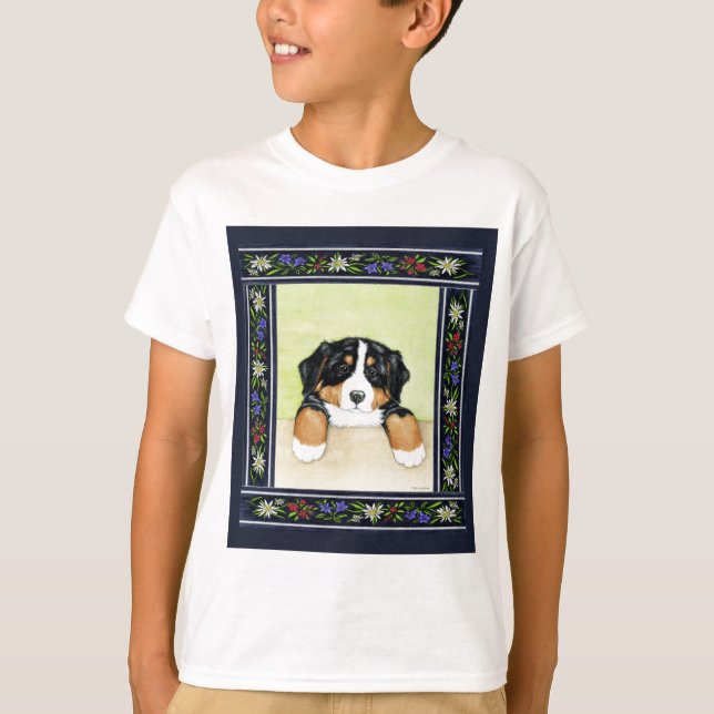 T-shirt Frontière alpine (Devant)