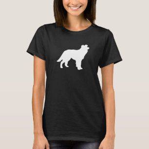 T-shirt Frontière Collie Chien Maman Papa Animal de compag