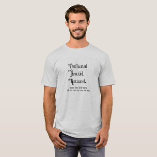 T-shirt Frontière Morris de Dixon de maçon--Rusticated