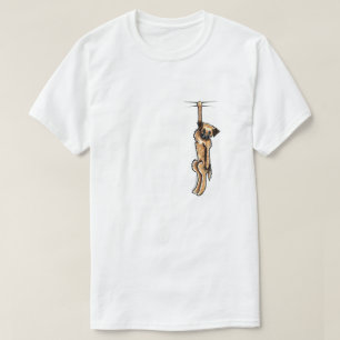 T-shirt Frontière Terrier collante