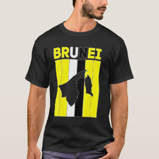 T-shirt Frontières du pays Brunei