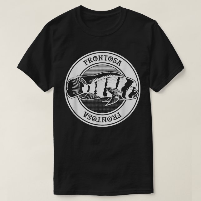T-shirt Frontosa Lake Tanganyika Cichlid sud-africain Fis (Design devant)