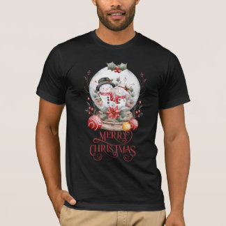 T-shirt Frosted Morning Merry Christmas