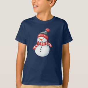 T-shirt "Frosty Fun : Père Noël Snowman Tee"