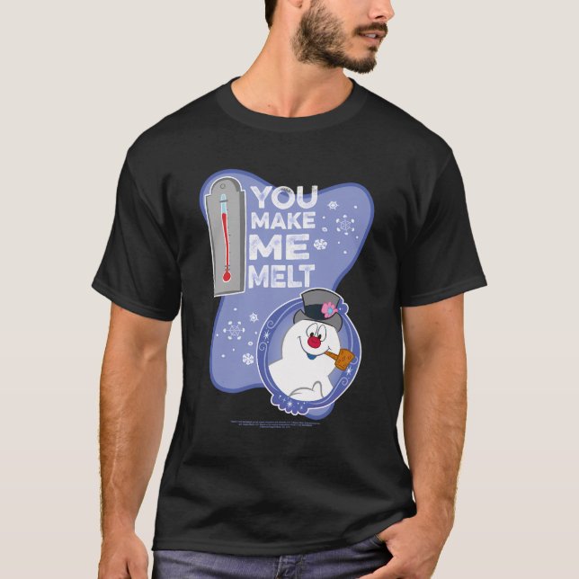 T-shirt Frosty La fonte des neiges (Devant)