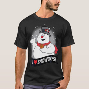 T-shirt Frosty Le Snowman J'Aime Les Snowdays