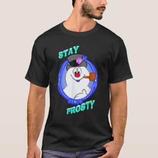 T-shirt Frosty Le Snowman Reste Frosty