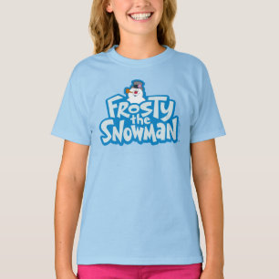T-shirt Frosty the Snowman™   Logo empilé gelé