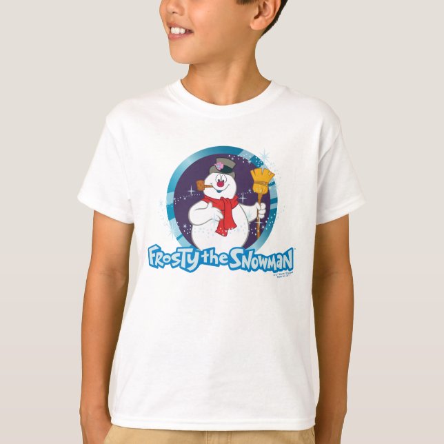 T-shirt Frosty the Snowman™ | Magical Frosty Portrait (Devant)