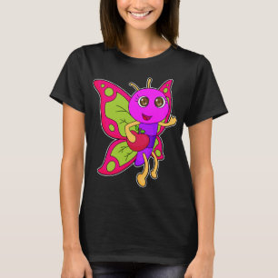 T-shirt Fruit à la pomme de papillon