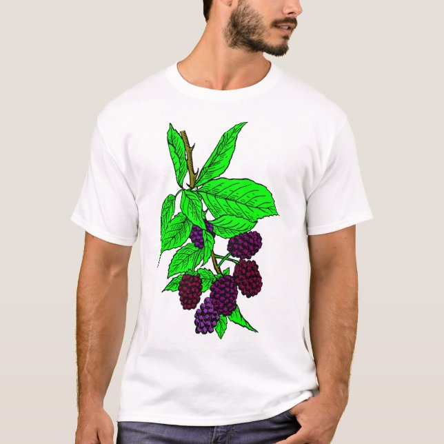 T-shirt Fruit Blackberry (Devant)