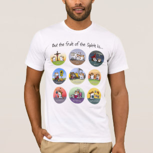 T-shirt Fruit de la chemise d'esprit (lumière)