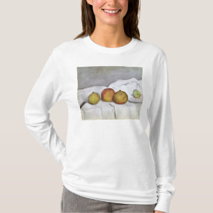 T-shirt Fruit de Paul Cezanne sur un tissu, c.1890