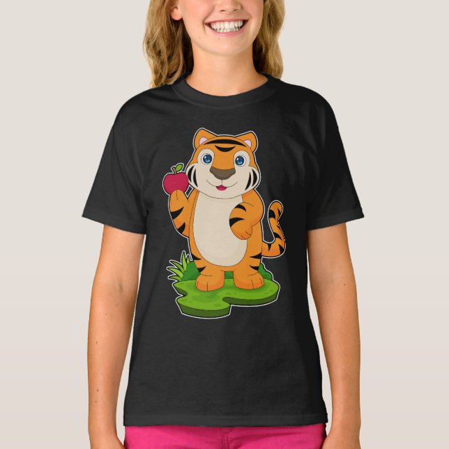 T-shirt Fruit de pomme de tigre (Devant)