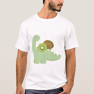 T-shirt fruit dinosaure