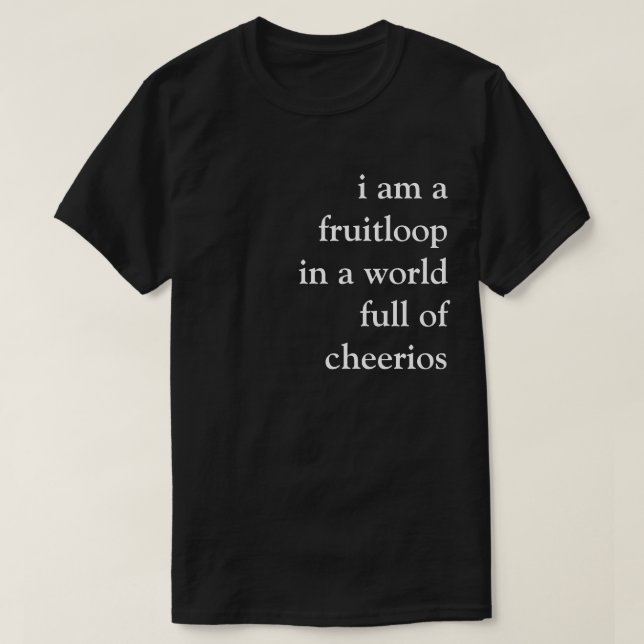 T-shirt fruitloop (Design devant)