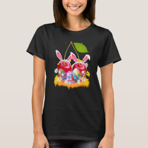 T-shirt Fruits de cerise Oeuf de Pâques Drôle Cerise de Pâ