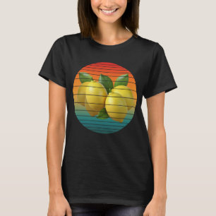 T-shirt Fruits de raisin vintage nourriture végétalienne s