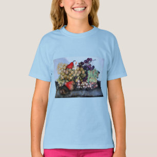 T-SHIRT FRUITS DE SAISON 1 - RAISINS ET POIRES