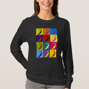 T-shirt Fruits d'été Alimentation de fraises Paille de pur
