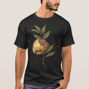 T-shirt Fruits Et Graines De Grenade Méditerranéenne A