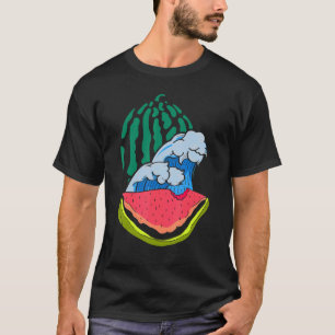 T-shirt Fruits exotiques Vacances d'été tropicales Vagues 
