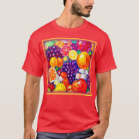 "Fruits frais Motif" Cute Art. Acheter Maintenant