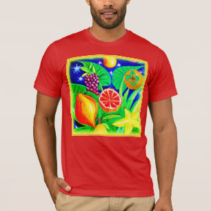 T-shirt Fruits tropicaux dans le ciel. Commandez dès maint