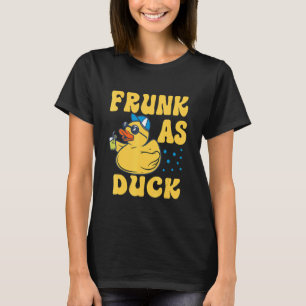 T-shirt Frunk As Duck Rubber Duck Boire Mème Humour 4