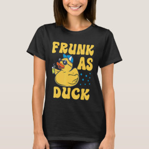 T-shirt Frunk As Duck Rubber Duck Boire Mème Humour 4