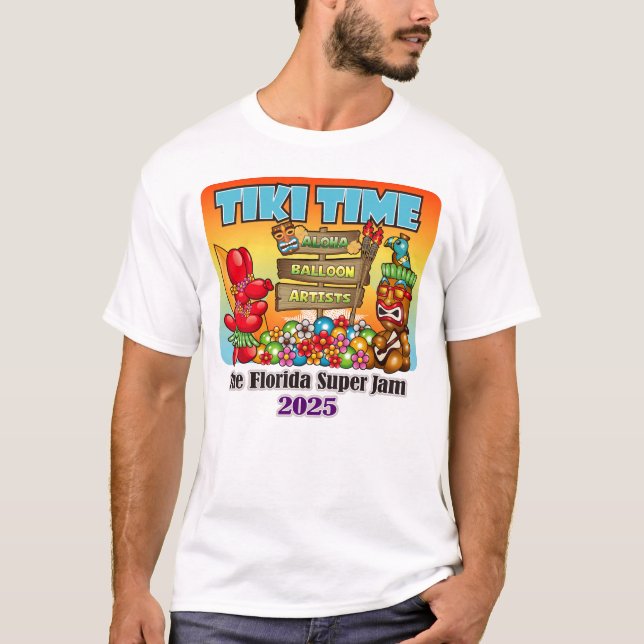 T-shirt FSJ2025 Hommes Tee front Logo seulement (Devant)