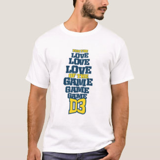 T-shirt FTL (marine et jaune)