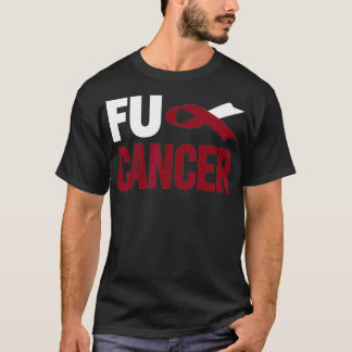 T-shirt Fu Cancer T Thème Cancer Fu Tête Orale Cou Canc