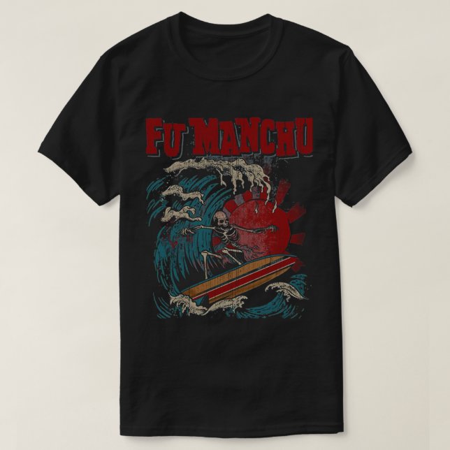 T-shirt Fu Manchu groupe rock star slader groupe Fu Manchu (Design devant)