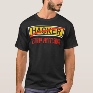 T-shirt Fu Professionnel De Sécurité De Codage De Programm