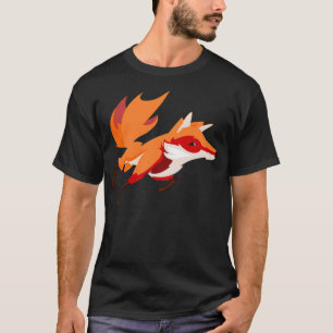 T-shirt fuchs renard animal golden retriever labrador prin