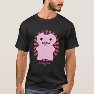 T-shirt Fuggler Gaptooth McGoo Lilas Texte Rétro Japonais