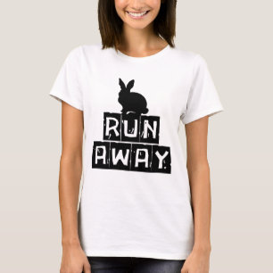 T-shirt Fuir Funny Conception d'Imaginaire médiéval