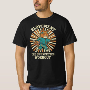 T-shirt Fuite amoureuse Le sport inattendu Sensibilisation