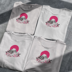 T-shirt Fuji Mountain Nature japonaise