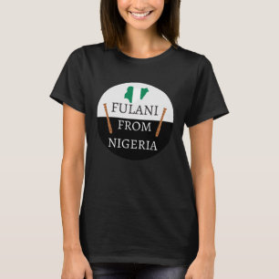 T-shirt Fulani Du Nigeria - Culture, Islamique, Fulbe