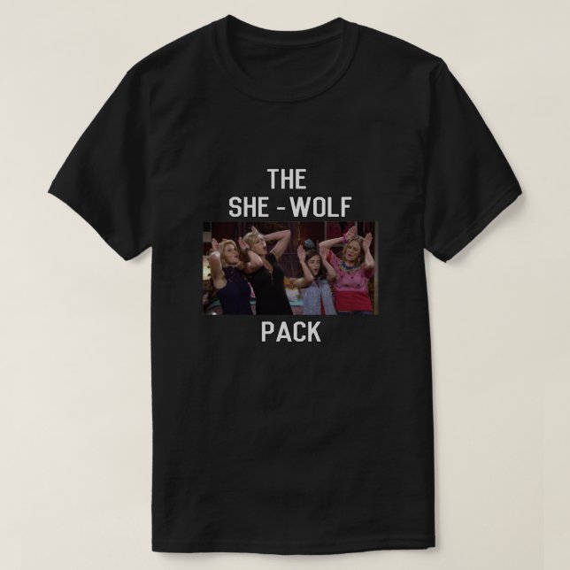 T-shirt Fuller House - la meute de loup (Design devant)