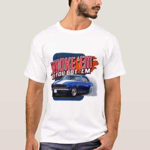 T-shirt Fumée de pneus Camaro
