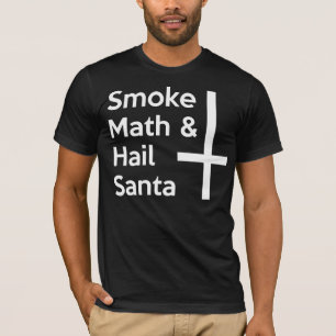 T-shirt Fumée Math Hail Père Noël