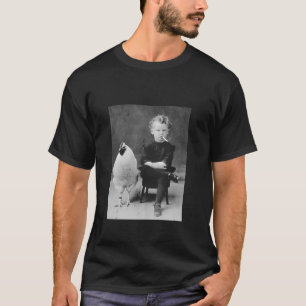 T-shirt Fumer Garçon Avec Poulet Vintage Bizarre Bizarre B