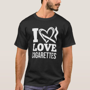 T-shirt Fumer la cigarette Coque de fumeur électronique Fu