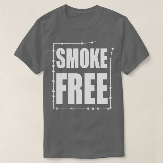 T-shirt Fumer Sans Fumer Cessez De Fumer (Design devant)
