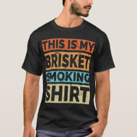 Fumeur barbecue C'Est Mon Brisket Fumer Chemise Ré